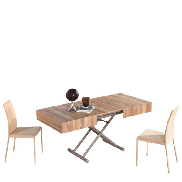 Expandable & Multi-use Space Saving Transforming Folding Dining Table Coffee Table