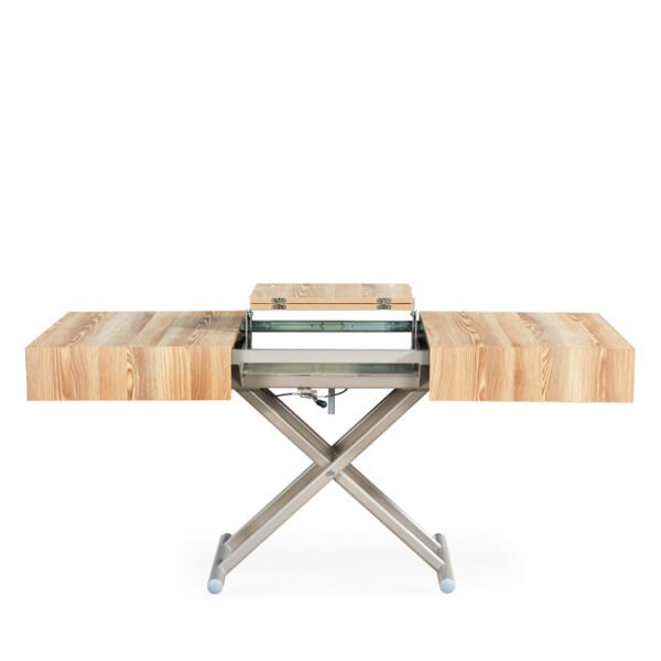 Expandable & Multi-use Space Saving Transforming Folding Dining Table Coffee Table